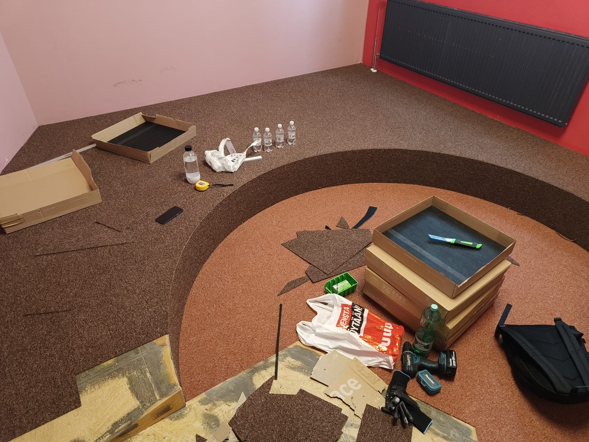 Hertsi kirjaston lattiaremontti - Kuva 7